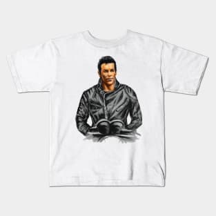 Mario Casas Kids T-Shirt